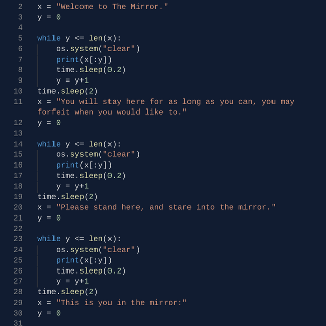 Python Code, Thraea19 (2020)